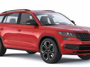 Skoda Kodiaq RS 2019 Modelo 3D
