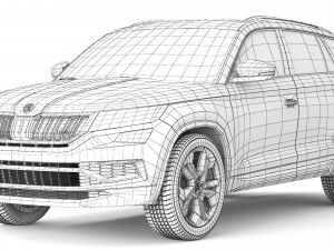 Skoda Kodiaq RS 2019 Modelo 3D
