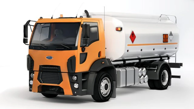 Fard Trucks 1833 DC cistern 2012 3D Model .c4d .max .obj .3ds .fbx .stl .blend 