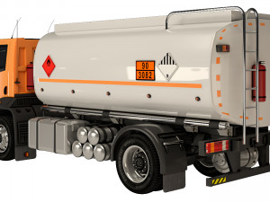 Fard Trucks 1833 DC cistern 2012 Model 3D