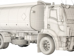 Fard Trucks 1833 DC cistern 2012 Model 3D