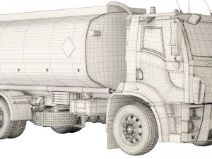 Fard Trucks 1833 DC cistern 2012 3D Model