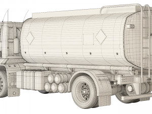 Fard Trucks 1833 DC cistern 2012 Model 3D