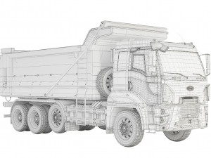 Fard Trucks 3233 SD 2016 Modèle 3D