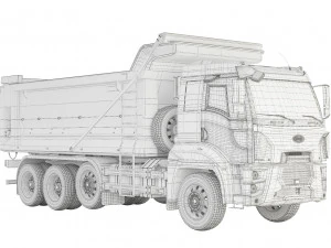 Fard Trucks 3233 SD 2016 3D Model