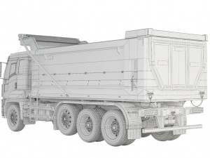 Fard Trucks 3233 SD 2016 Modèle 3D