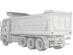 Fard Trucks 3233 SD 2016 3D Model