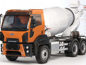 Fard Trucks 3524M concrete mixer 2016 3Dモデル