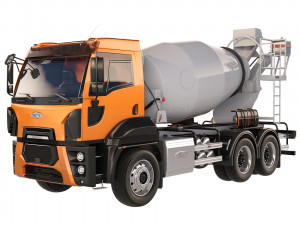 Fard Trucks 3524M concrete mixer 2016 3D-Modell