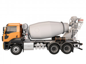 Fard Trucks 3524M concrete mixer 2016 3D-Modell
