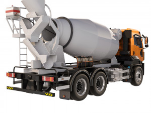 Fard Trucks 3524M concrete mixer 2016 3D-Modell