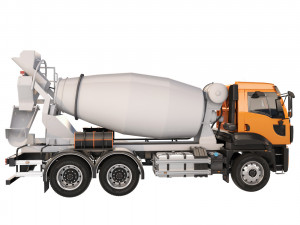 Fard Trucks 3524M concrete mixer 2016 3D-Modell
