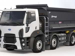 Fard Trucks 4142D DC dump truck 2013 3D Model