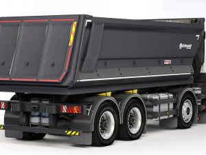 Fard Trucks 4142D DC dump truck 2013 3D Model