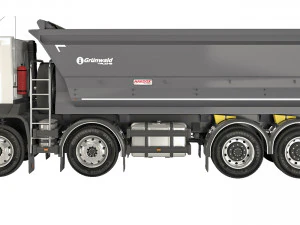 Fard Trucks 4142D DC dump truck 2013 3D Model