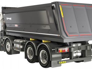 Fard Trucks 4142D DC dump truck 2013 3D Model