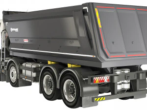 Fard Trucks 4142D DC dump truck 2013 3D Model