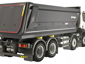 Fard Trucks 4142D DC dump truck 2013 3D Model