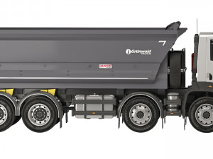 Fard Trucks 4142D DC dump truck 2013 3D Model