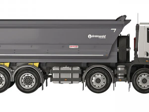Fard Trucks 4142D DC dump truck 2013 3D Model