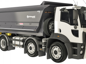 Fard Trucks 4142D DC dump truck 2013 3D Model