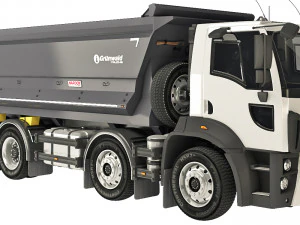Fard Trucks 4142D DC dump truck 2013 3D Model