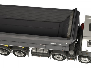 Fard Trucks 4142D DC dump truck 2013 3D Model