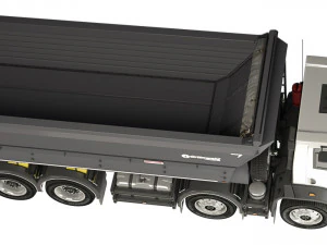 Fard Trucks 4142D DC dump truck 2013 3D Model