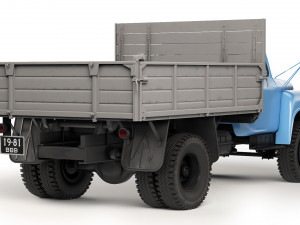 GAZ 52 SAZ 3503 1976 3D Model
