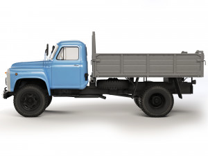 GAZ 52 SAZ 3503 1976 3D Model