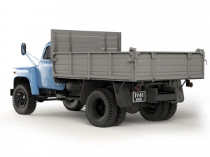 GAZ 52 SAZ 3503 1976 3D Model