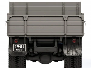 GAZ 52 SAZ 3503 1976 3D Model