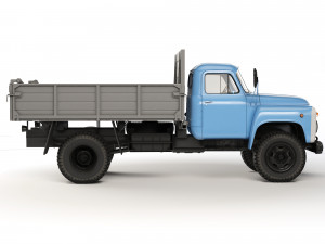 GAZ 52 SAZ 3503 1976 3D Model