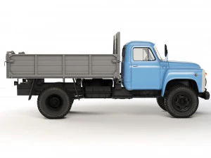GAZ 52 SAZ 3503 1976 3D Model