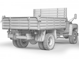 GAZ 52 SAZ 3503 1976 3D Model