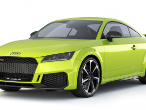 Audi TT RS 2020 3D Model