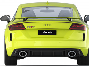 Audi TT RS 2020 3D Model