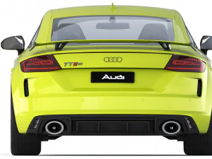 Audi TT RS 2020 3D Model