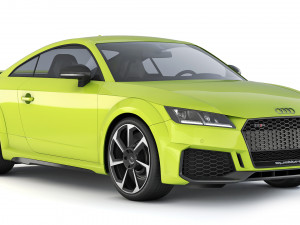 Audi TT RS 2020 3D Model