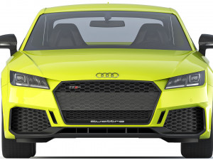 Audi TT RS 2020 3D Model
