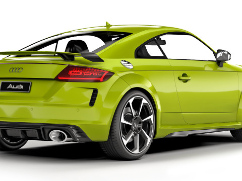 Audi TT RS 2020 3D Model