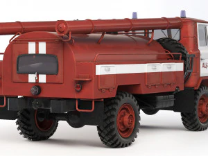 GAZ 66 AC-30 fire truck 1971 3D Model