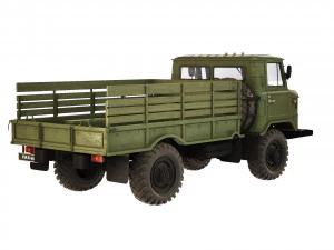 GAZ 66 flatbed body 1965 3D Model