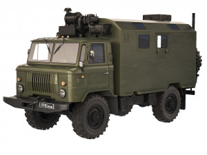 GAZ 66 kung 1988 Modelo 3D