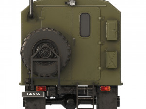 GAZ 66 kung 1988 Modelo 3D