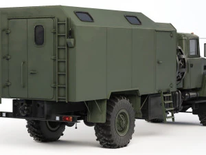 KrAZ 5233 1V26P-2 2018 3D Model
