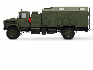 KrAZ 5233 1V26P-2 2018 Modelo 3D