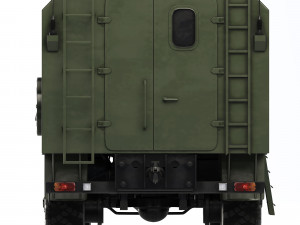 KrAZ 5233 1V26P-2 2018 Modelo 3D