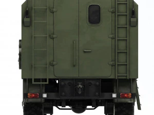 KrAZ 5233 1V26P-2 2018 3D Model