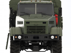 KrAZ 5233 1V26P-2 2018 Modelo 3D